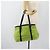 Borsa Tote BOTTEGA VENETA Canvas Verde Nero 256763 Auth bs35773 - vista 19