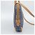 Borsa a mano Burberrys Nova Check PVC 2way Blu Oro Auth 189609 D'oro - vista 3