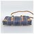 Borsa a mano Burberrys Nova Check PVC 2way Blu Oro Auth 189609 D'oro - vista 5