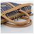 Borsa a mano Burberrys Nova Check PVC 2way Blu Oro Auth 189609 D'oro - vista 7