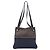 Hermès HERMES Bolso de Hombro Mrs. Hippies Cuero Navy Dark Brown Auth bs35909V Marrón oscuro Azul marino - vista 2