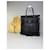 Vintage Fendi Tote aus PVC und Leder Schwarz Transparent Gold  - Ansicht 1
