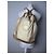 Vintage Loewe Canvas Rucksack Drawstring Cream Gold Beige - Ansicht 15
