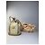 Vintage Loewe Canvas Rucksack Drawstring Cream Gold Beige - Ansicht 7