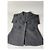 Vintage Courreges Wollmischgewebe Blazer Anthrazitgrau ca. 1990s - Ansicht 4