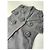 Vintage Courreges Wollmischgewebe Blazer Anthrazitgrau ca. 1990s - Ansicht 5