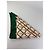Sciarpa in seta vintage Gucci Verde Crema Ruggine c. 1990s - vista 9