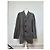 Giacca Vintage Issey Miyake in misto cotone da uomo Grigio M - vista 12