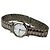 Vintage Givenchy Armbanduhr aus Edelstahl Silber Weiß