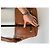 Vintage Givenchy Schultertasche aus Leder mit Nieten Braun Gold - Ansicht 13