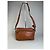 Vintage Givenchy Schultertasche aus Leder mit Nieten Braun Gold - Ansicht 2
