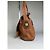 Vintage Givenchy Schultertasche aus Leder mit Nieten Braun Gold - Ansicht 4