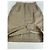 Chloé Gonna vintage Chloe in misto seta beige L - vista 10