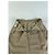 Chloé Gonna vintage Chloe in misto seta beige L - vista 11