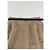 Chloé Gonna vintage Chloe in misto seta beige L - vista 9