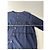 Autre Marque Vintage Issue Cotton Blend Jacket Navy Silver Buttons M Navy blue - view 5