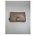 Céline Clutch Vintage Celine Monogram Canvas Beige Tan Oro - vista 4