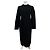 Chloé Vintage Chloe Wollmischung Langarmkleid Schwarz L