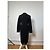 Chloé Vintage Chloe Wollmischung Langarmkleid Schwarz L - Ansicht 3