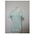 T-shirt Vintage Courreges in misto rayon Verde menta S - vista 12