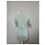 T-shirt Vintage Courreges in misto rayon Verde menta S - vista 13
