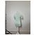 T-shirt Vintage Courreges in misto rayon Verde menta S - vista 3