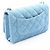 Borsa a tracolla Chanel Matelassé Denim Blu - vista 2