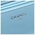 Borsa a tracolla Chanel Matelassé Denim Blu - vista 4