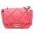 Borsa a tracolla Chanel Matelassé in agnello Rosa