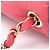 Borsa a tracolla Chanel Matelassé in agnello Rosa - vista 7