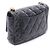 Borsa a tracolla Chanel Matelassé in pelle di agnello nera Nero - vista 2