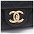 Borsa a tracolla Chanel Matelassé in pelle di agnello nera Nero - vista 7
