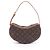 Pochette Croissant Louis Vuitton Borsa a Spalla Marrone Monogramma