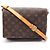 Borsa a tracolla Louis Vuitton Musette Tango Marrone Monogramma