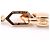 Bulgari Bracciale Serpenti Bvlgari con charms in ametista D'oro Porpora - vista 4