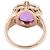 Bulgari BVLGARI Parentesi Cocktail Ring mit Amethyst und Diamant Golden Lila - Ansicht 3