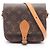Borsa Louis Vuitton Monogram Cartouchiere PM Marrone Monogramma