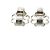 Tiffany & Co Orecchini Tiffany Frank Gehry Fish Argento - vista 10