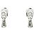 Tiffany & Co Orecchini Tiffany Teardrop 1P Diamond Argento