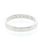 C de Cartier Platin Hochzeitsring Silber - Ansicht 3