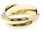 Anello Trinity di Cartier in oro tricolore D'oro - vista 3