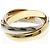 Anello Trinity di Cartier in oro tricolore D'oro - vista 6