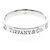 Tiffany & Co Tiffany Flat Band Ring mit 3 Diamanten Silber