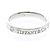 Tiffany & Co Tiffany Flat Band Ring mit 3 Diamanten Silber - Ansicht 2