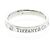 Tiffany & Co Tiffany Flat Band Ring mit 3 Diamanten Silber - Ansicht 3