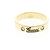 Gucci Icon Print Ring mit Diamanten Golden