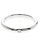 Tiffany & Co Tiffany Stacking-Ring aus Platin mit Diamant Silber