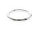 Tiffany & Co Tiffany Stacking-Ring aus Platin mit Diamant Silber - Ansicht 2