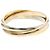 Anello Trinity Cartier in oro giallo rosa e bianco D'oro - vista 6