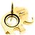 Chopard Happy Diamonds Elefanten-Brosche Golden - Ansicht 8